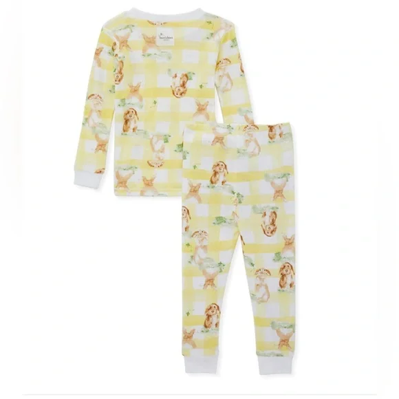 Burt’s Bees Baby Bunny Plaid Organic Cotton Pajamas - Picture 2 of 8
